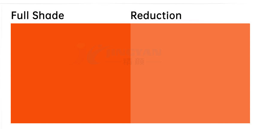 有機(jī)顏料橙43色卡圖