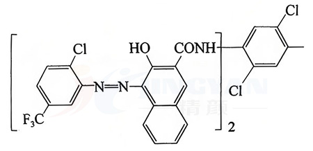 顏料紅242分子結(jié)構(gòu)圖
