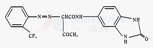 顏料黃154化學(xué)分子結(jié)構(gòu)圖