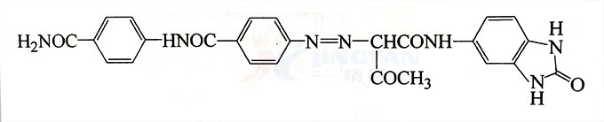 顏料黃181分子結(jié)構(gòu)圖