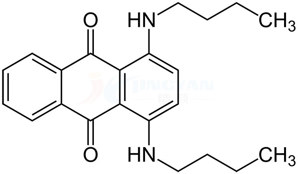 溶劑藍(lán)35分子結(jié)構(gòu)圖
