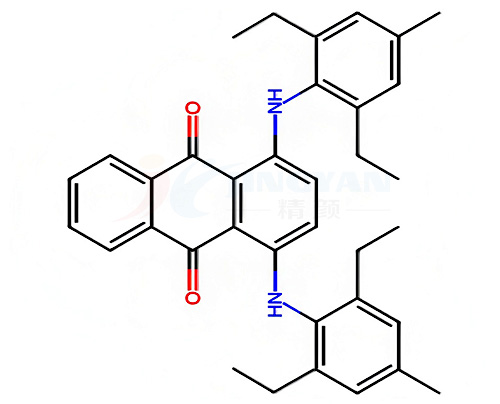 溶劑藍(lán)97化學(xué)分子式結(jié)構(gòu)圖