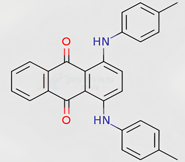 溶劑綠3化學(xué)分子結(jié)構(gòu)圖