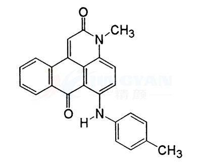 溶劑紅52分子結(jié)構(gòu)圖