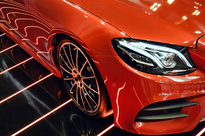 高性能紅色有機(jī)顏料用于汽車(chē)涂料