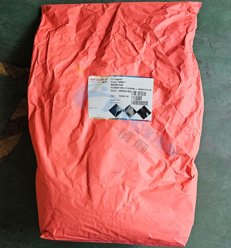 巴斯夫L6600F高性能酞菁藍(lán)顏料包裝實(shí)拍圖