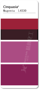 巴斯夫喹吖啶酮洋紅L4530有機顏料色卡